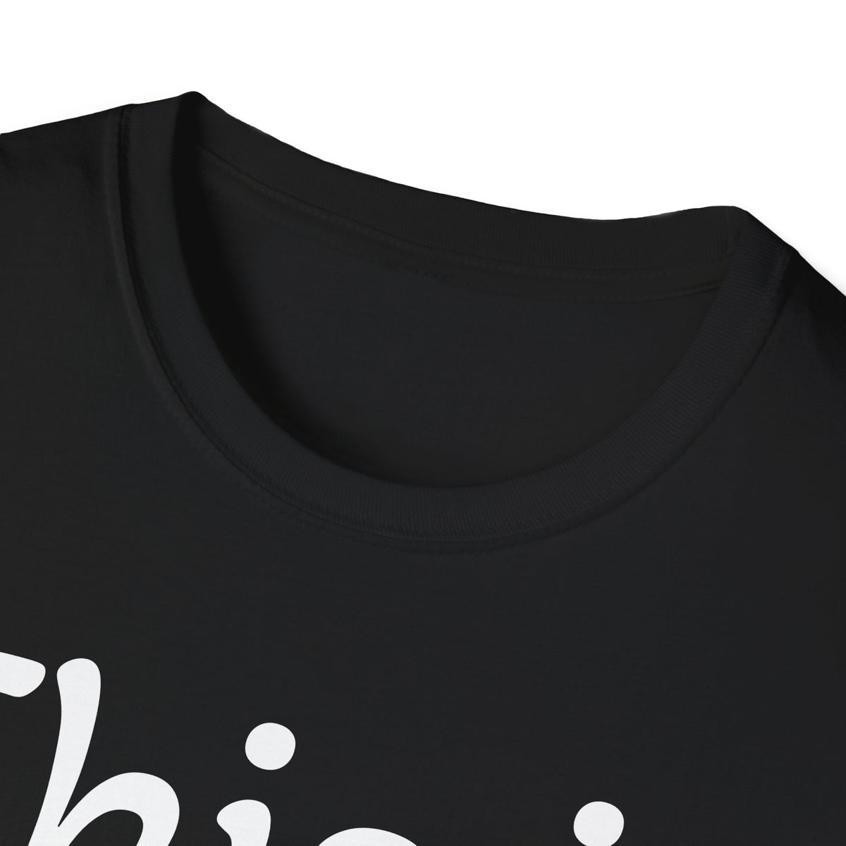 Camiseta Softstyle Unissex com Estampa Revertida