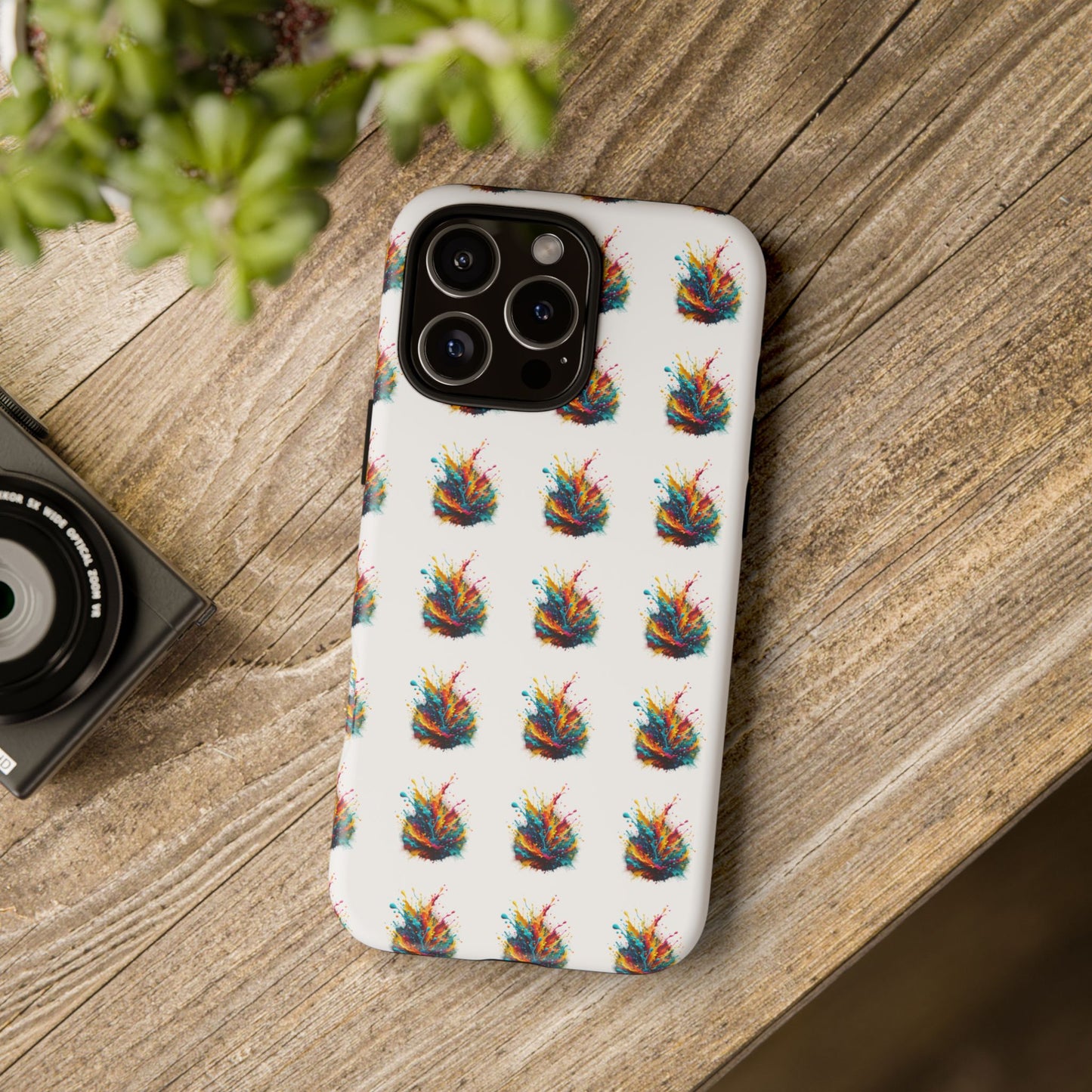 Color Splash Tough Phone Case