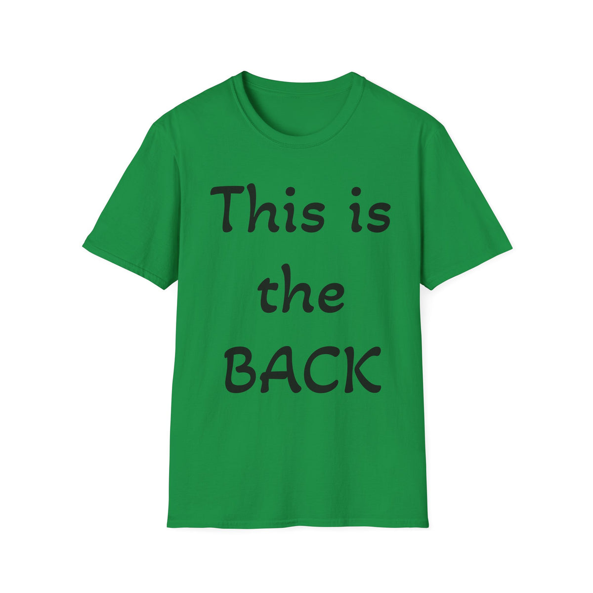 Camiseta Softstyle Unissex com Estampa Revertida