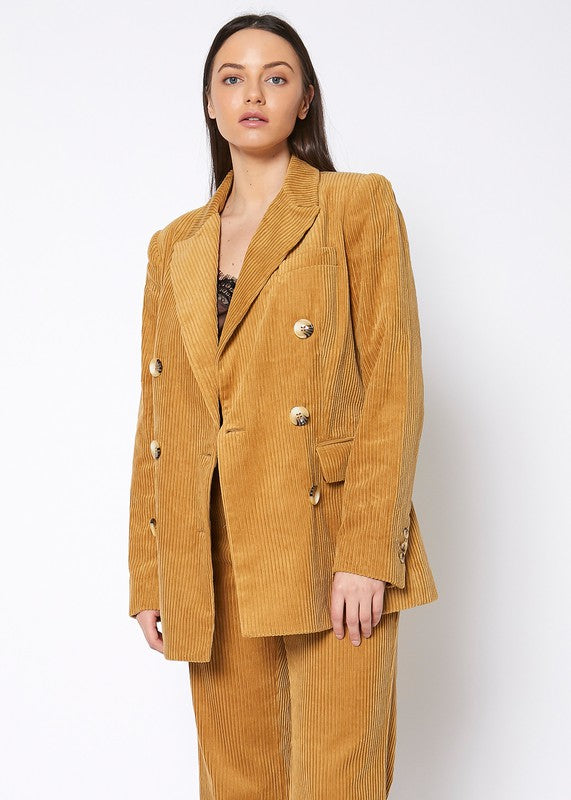 CORDUROY BLAZER XS-XL