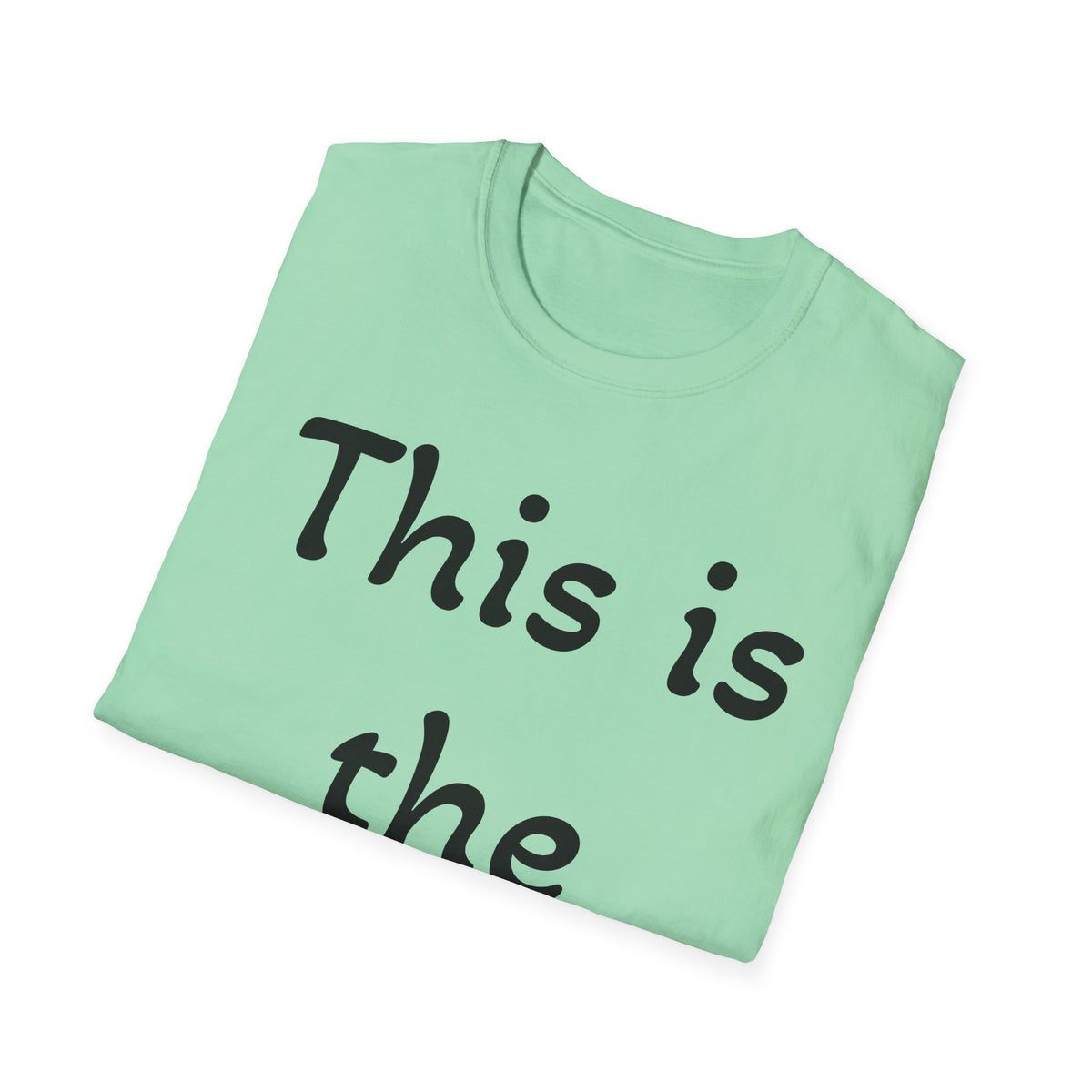 Camiseta Softstyle Unissex com Estampa Revertida