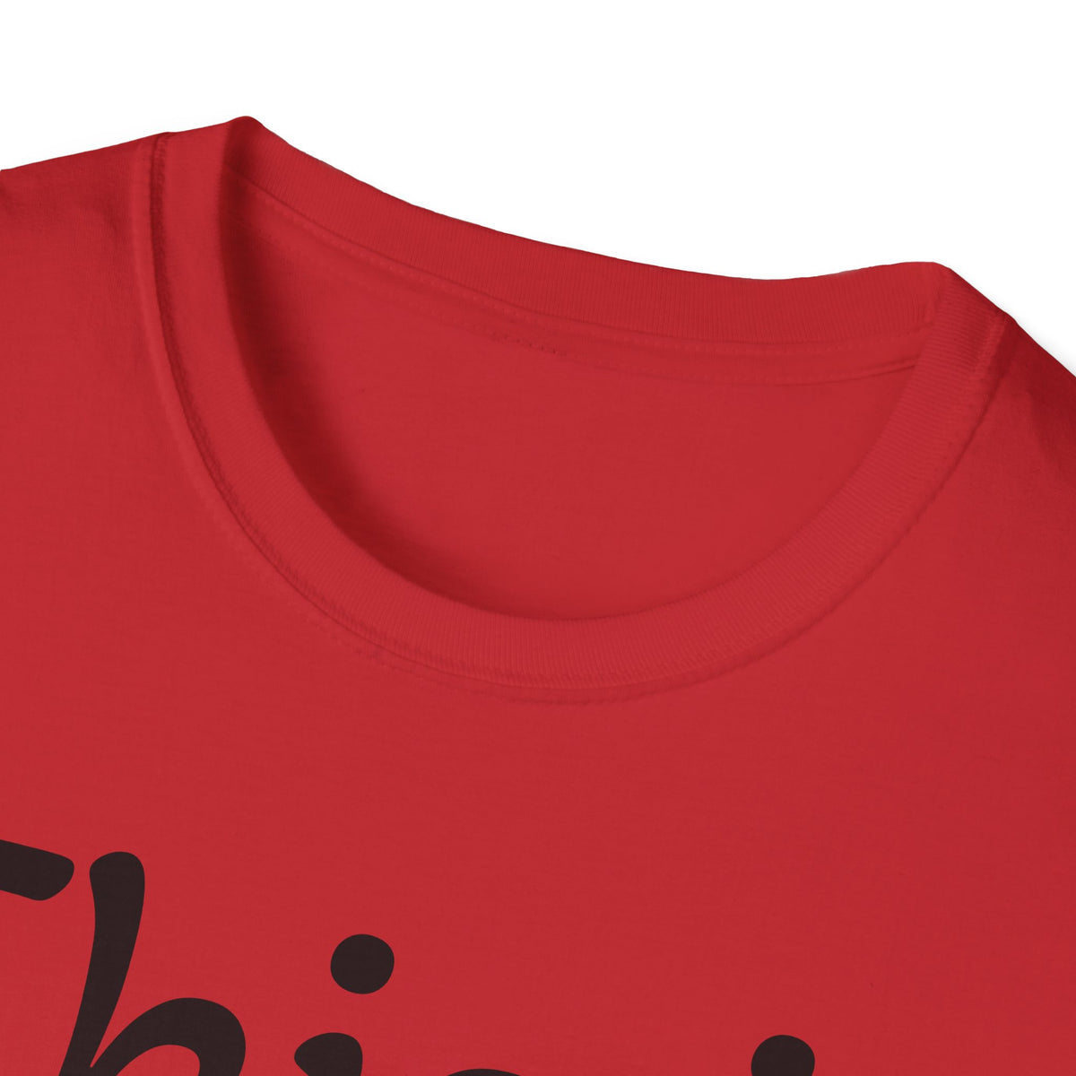 Camiseta Softstyle Unissex com Estampa Revertida