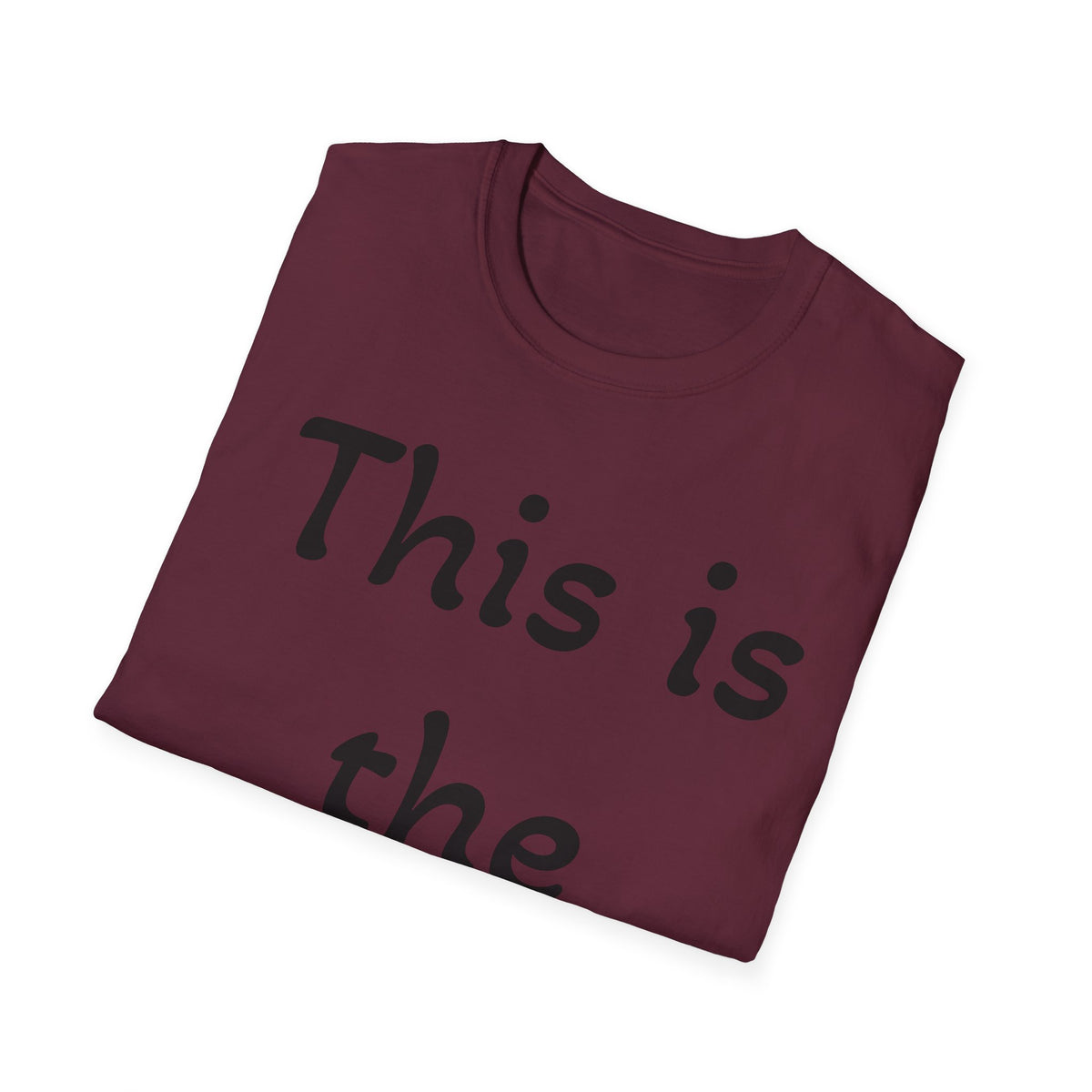 Camiseta Softstyle Unissex com Estampa Revertida