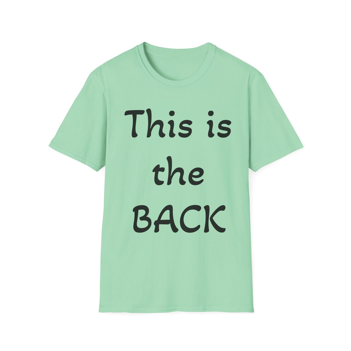 Camiseta Softstyle Unissex com Estampa Revertida
