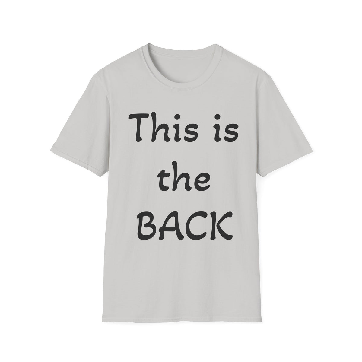 Camiseta Softstyle Unissex com Estampa Revertida