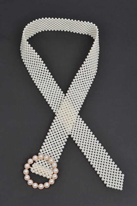 Pearl Beaded Iconic Fashion Belt