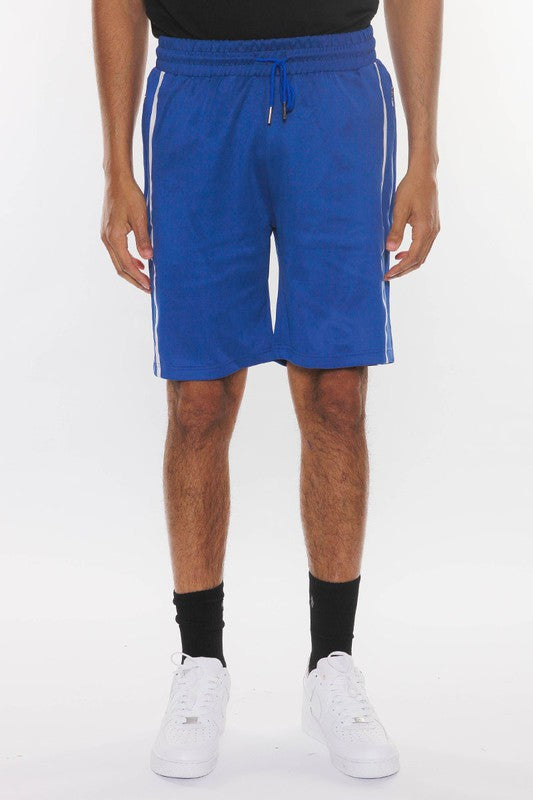 MEN'S TAPED STRIPE SHORTS-5 COLORS