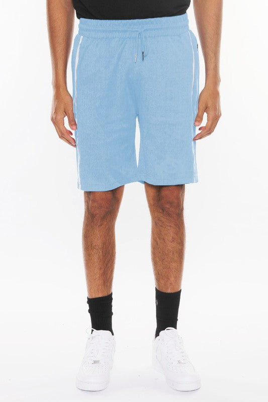 MEN'S TAPED STRIPE SHORTS-5 COLORS