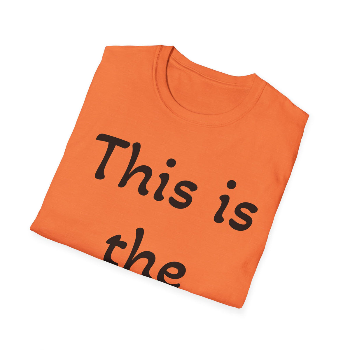Camiseta Softstyle Unissex com Estampa Revertida
