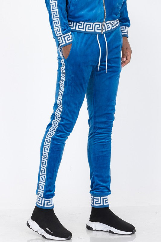 Men's Velour Status Detail Jogger-6 Colors