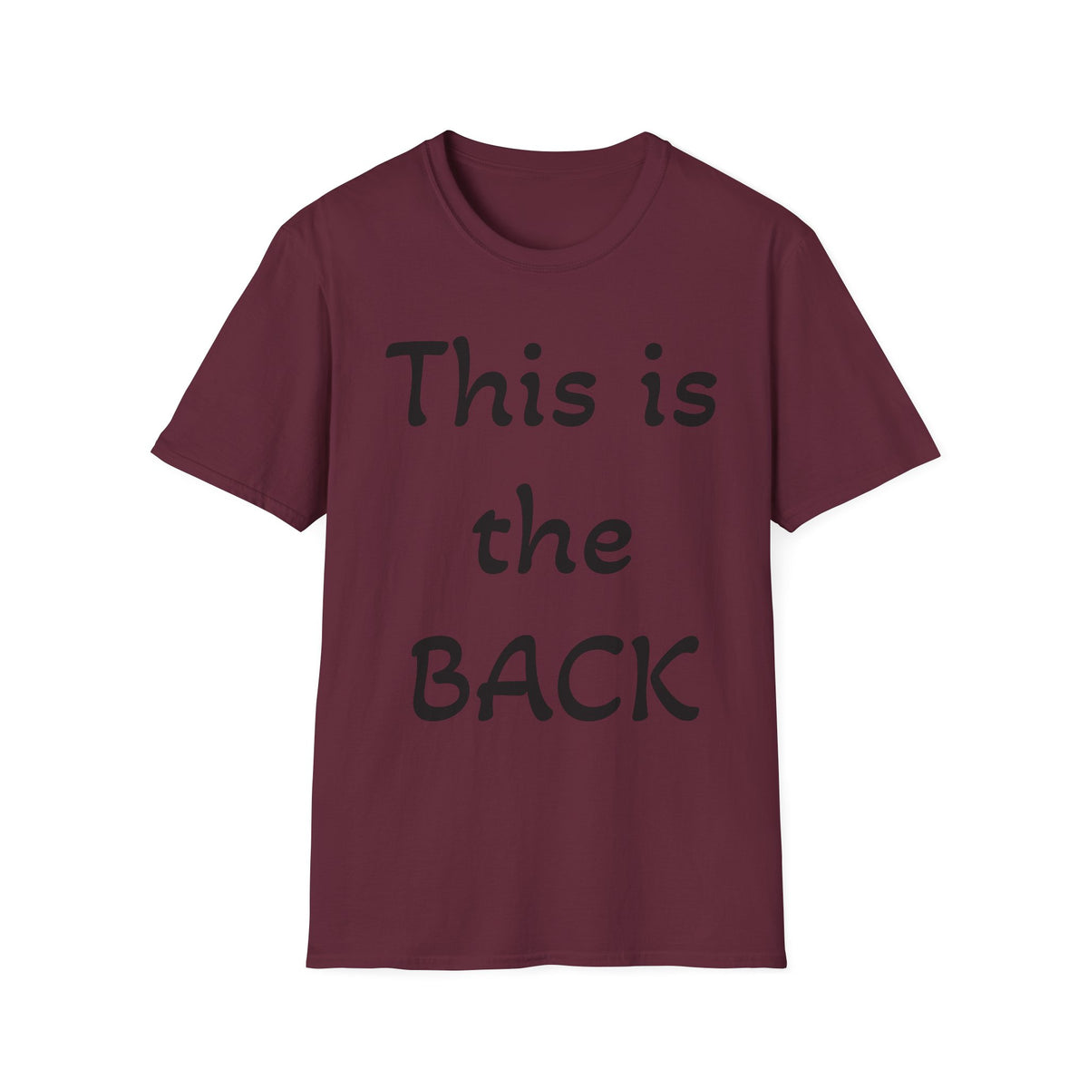 Camiseta Softstyle Unissex com Estampa Revertida