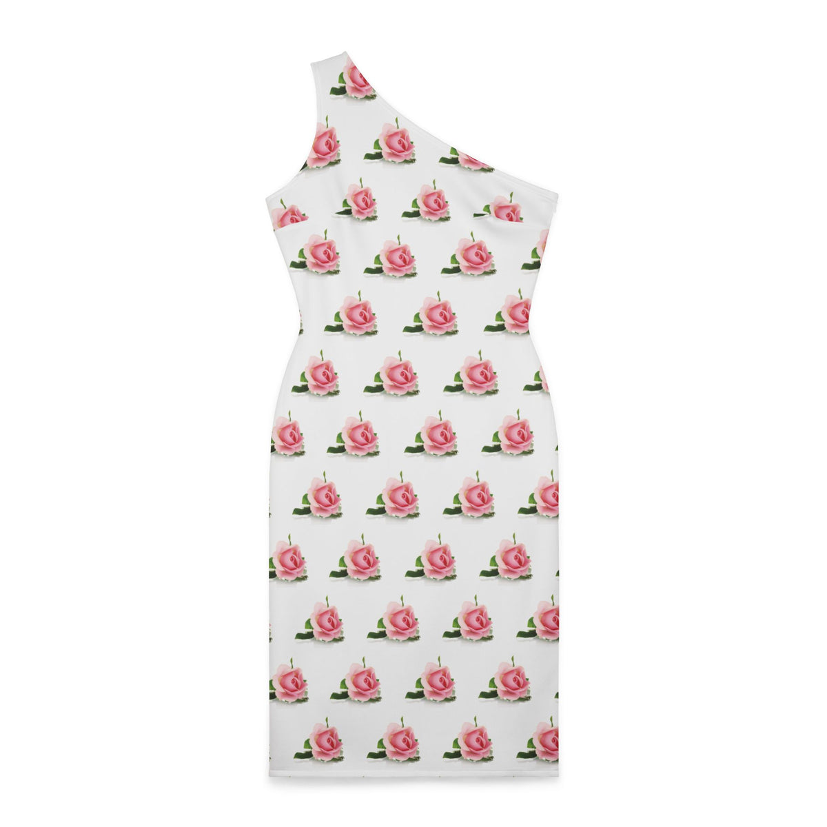 Vestido de Ombro Rosa Personalizado