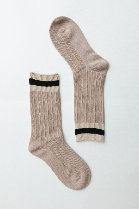 Color Block Socks- 6 Colors