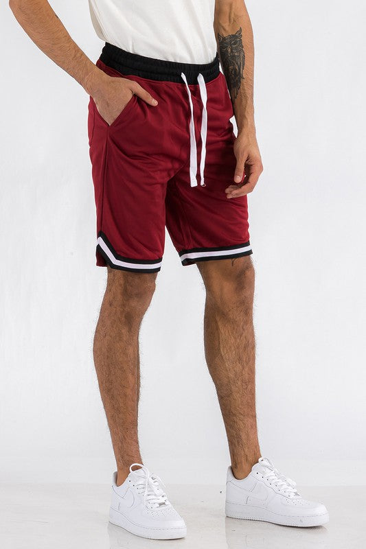 Men' Solid Athletic Basketball Sports Shorts-12 Colors