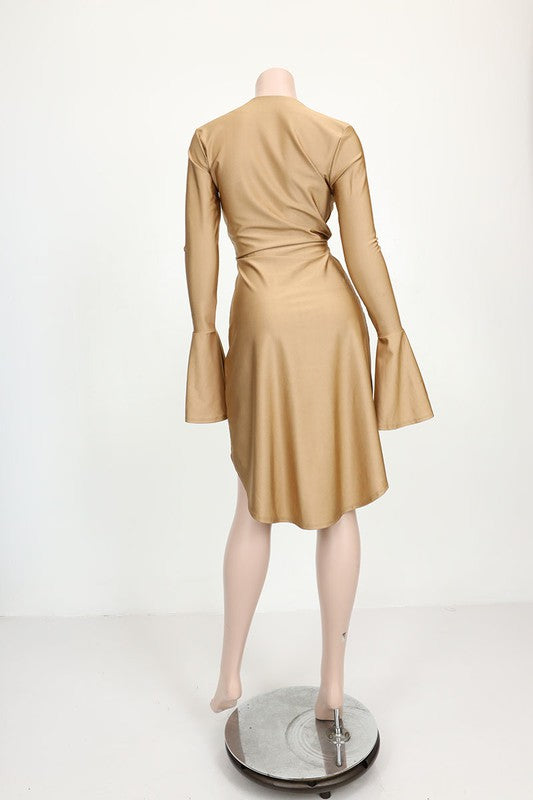 Printed High Low Dress (4 Colors)