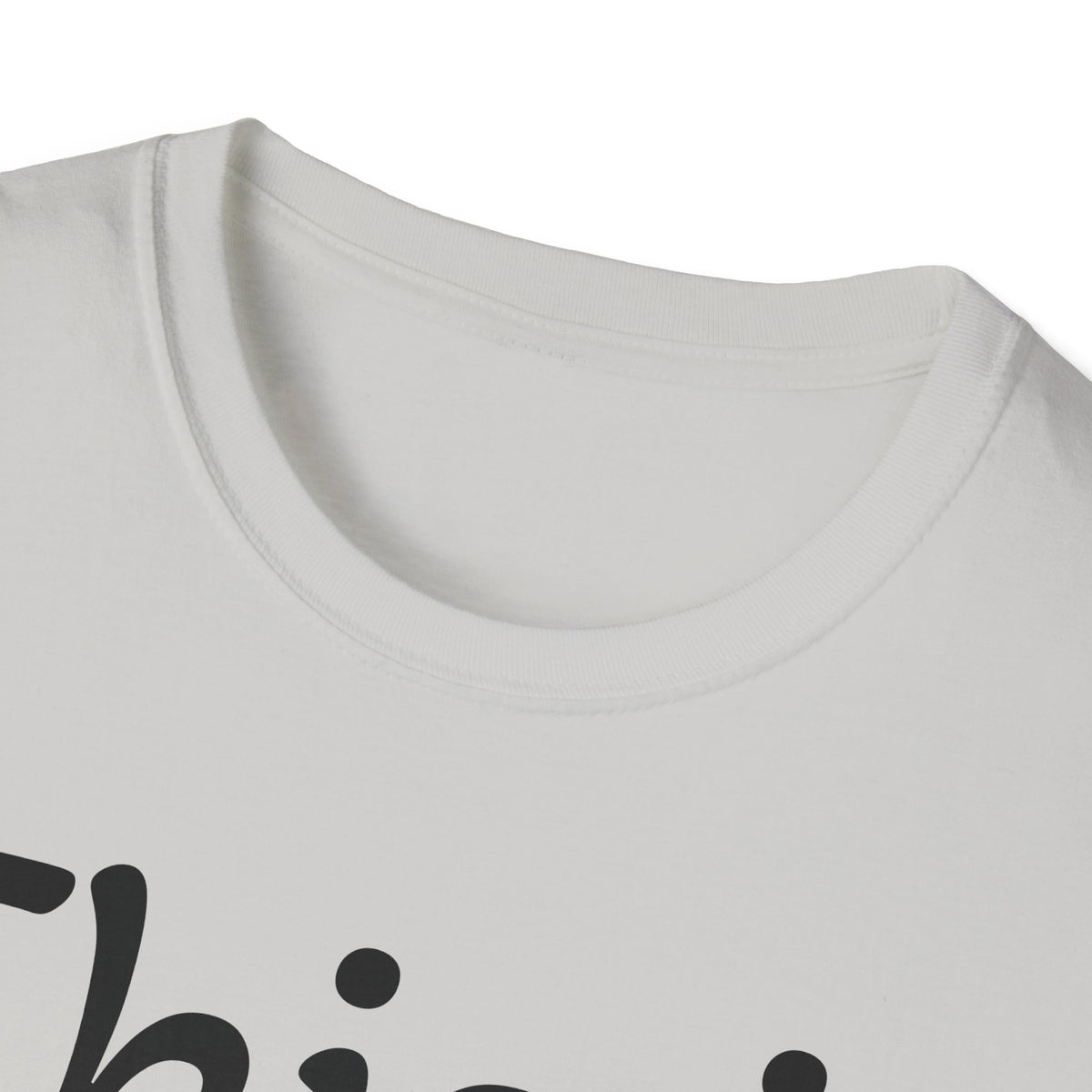 Camiseta Softstyle Unissex com Estampa Revertida