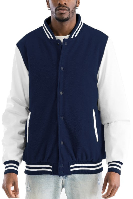 Melton Lettermans Varsity Jacket- 8 Colors