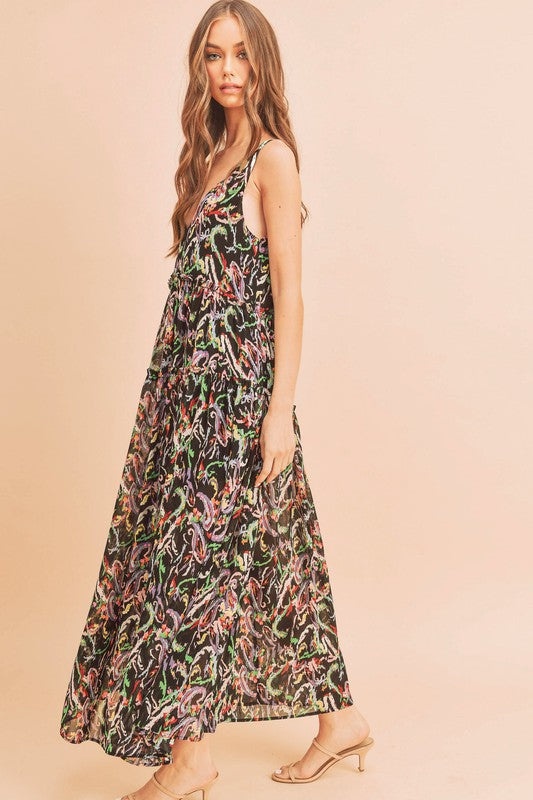 Violetta Maxi Dress-2 Colors