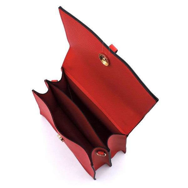 Fashion Ring Tassel Flap Crossbody Satchel (11 Colors)