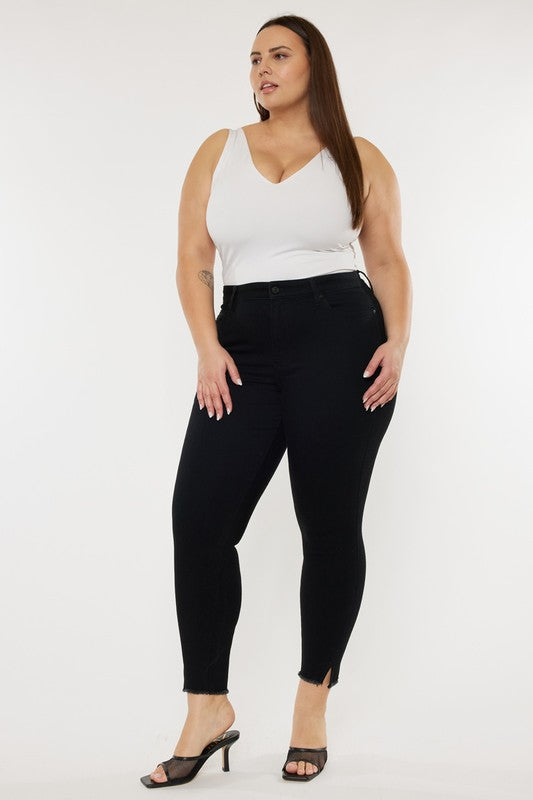Calça Jeans Skinny Kan Can USA Plus Size de Cintura Alta
