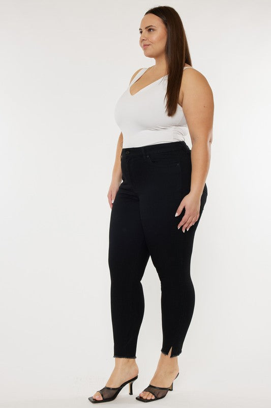 Calça Jeans Skinny Kan Can USA Plus Size de Cintura Alta