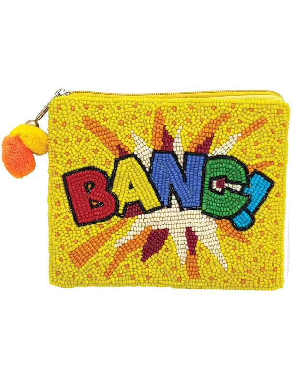 "BANG" Printed Coin Purse