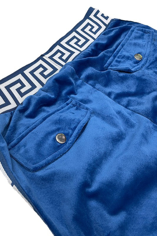 Men's Velour Status Detail Jogger-6 Colors