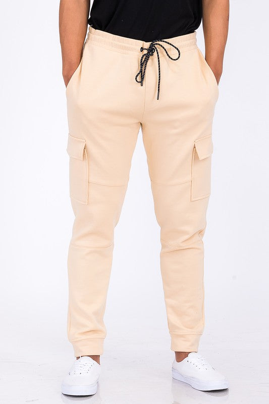Men's Cotton Blend Jogger Sweats- 6 Colors