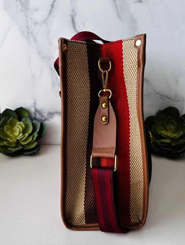 Stripe Tote- 2 Colors