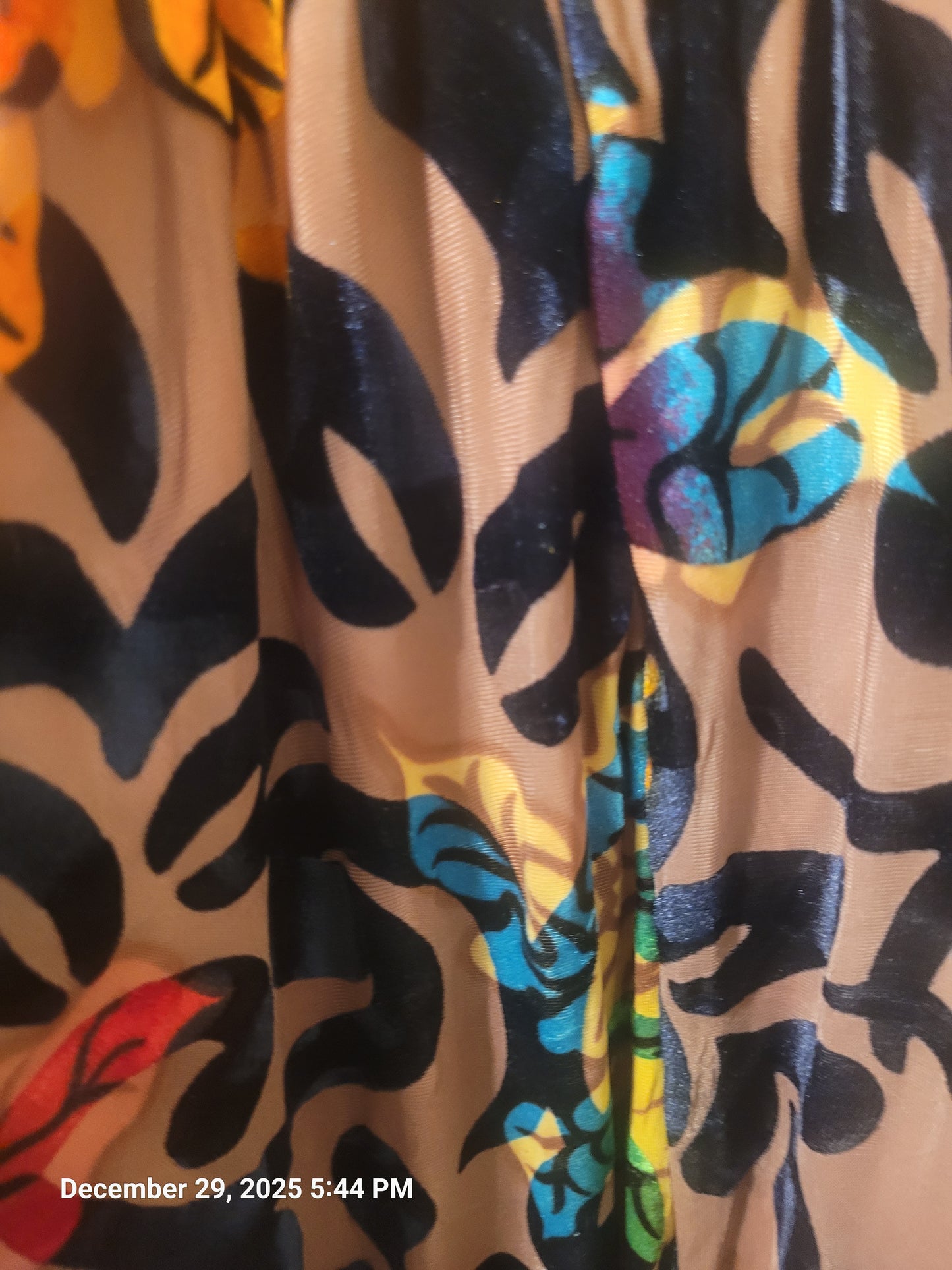 Velvet & Flower One of a Kind Maxi Dress