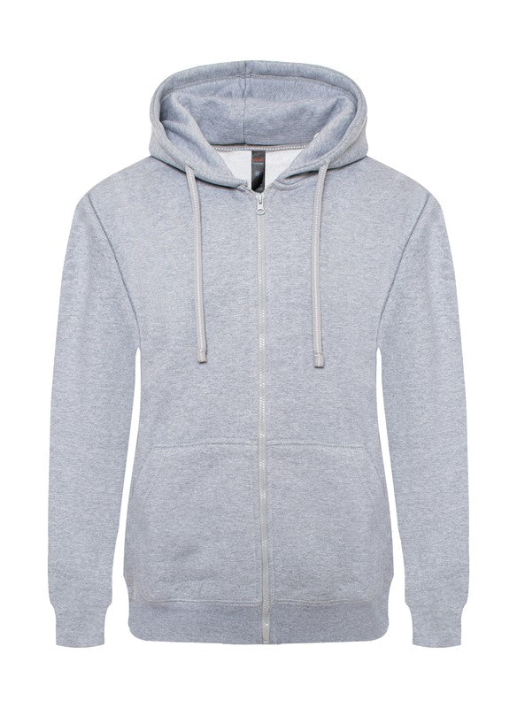 Heavyweight Fleece Zipper Hoodie-3 Colors