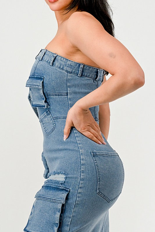 Vestido Jeans Chique Urbano
