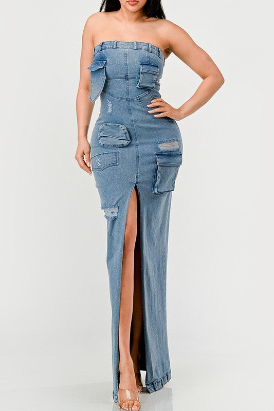 Vestido Jeans Chique Urbano