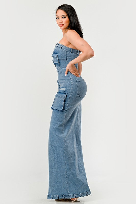 Vestido Jeans Chique Urbano