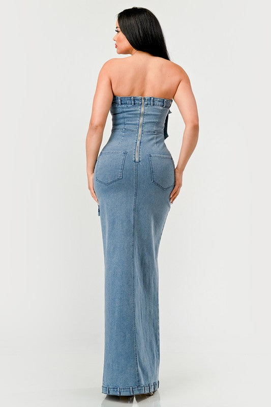 Vestido Jeans Chique Urbano