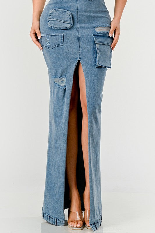 Vestido Jeans Chique Urbano