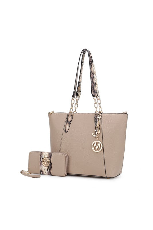 MKF Collection Ximena Tote Bag with Wallet by Mia-10 Colors