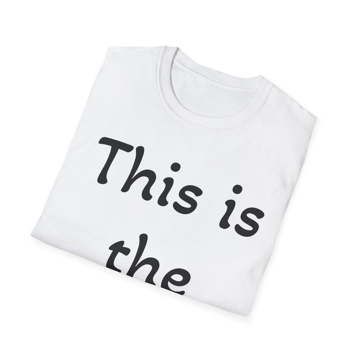 Camiseta Softstyle Unissex com Estampa Revertida