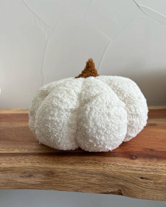 Pumpkin Fall Boucle Pillows, Full Pillow- 6 Colors