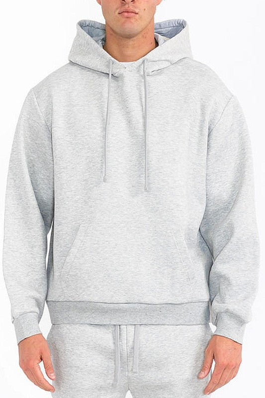 Men's Solid Tech Fleece Hoodie- 4 Colors