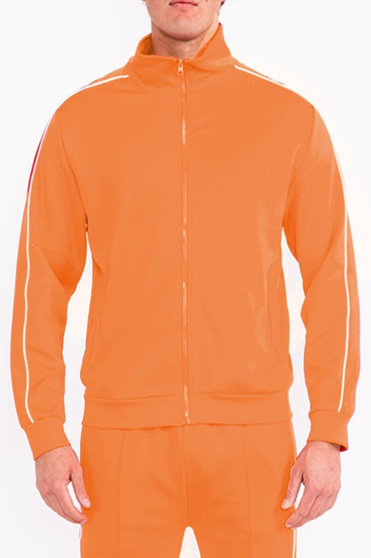 Men's Side Pipe Track Jacket- 6 Colors