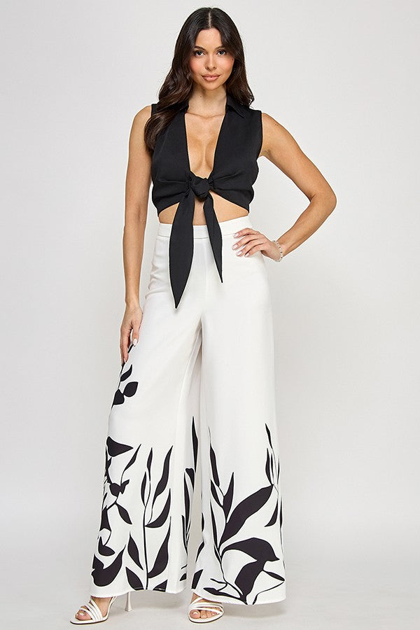 Resort Pants Set- Black