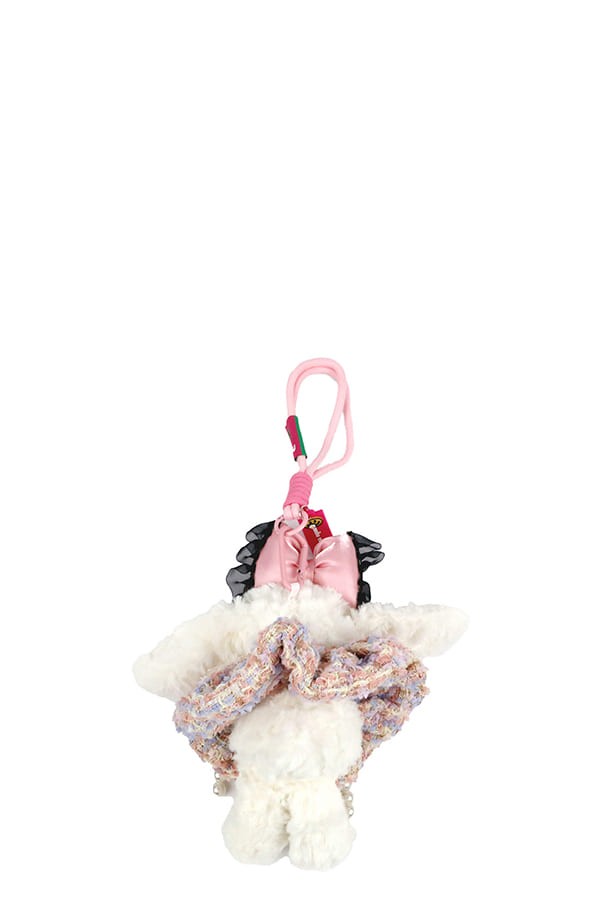 Nicole Lee USA Momo the Bunny Cotton Candy Bag Charm
