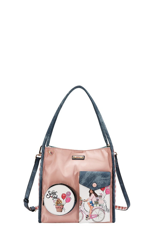 Nicole Lee USA "Sweet Girl" 2-Piece Shoulder Bag Set