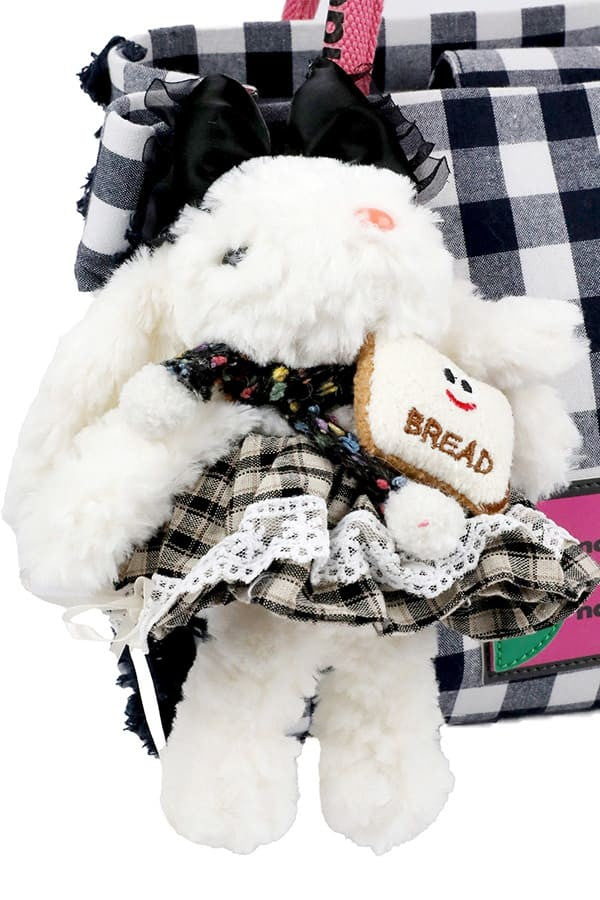 Nicole Lee USA Momo The Bunny Noir Bag Charm