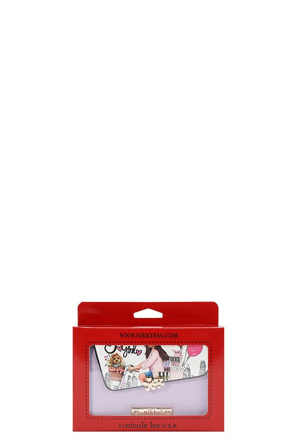 Nicole Lee USA "Sweet Girl" Nikky Small Bifold Wallet