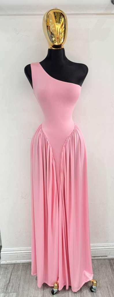 Come With Me Maxi Dress- Pink