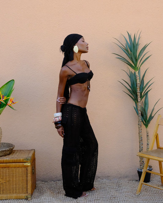 Bahia Cargo Pants-Noir