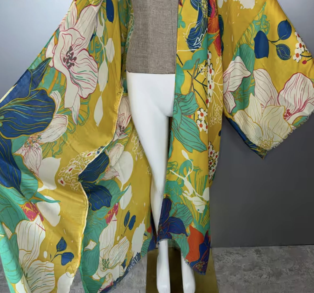 Cardigã Keep it Light - Amarelo/Multicor