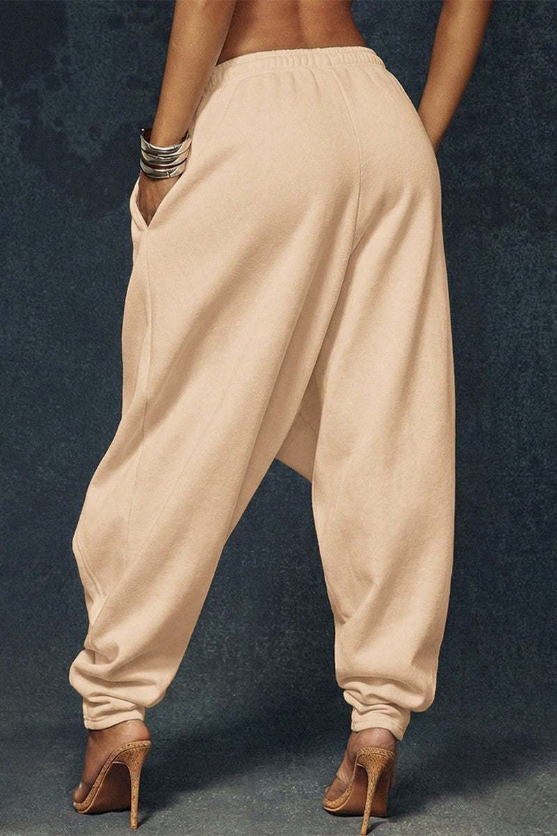Another Comfort Pant & Cropped Jacket Set- Tan